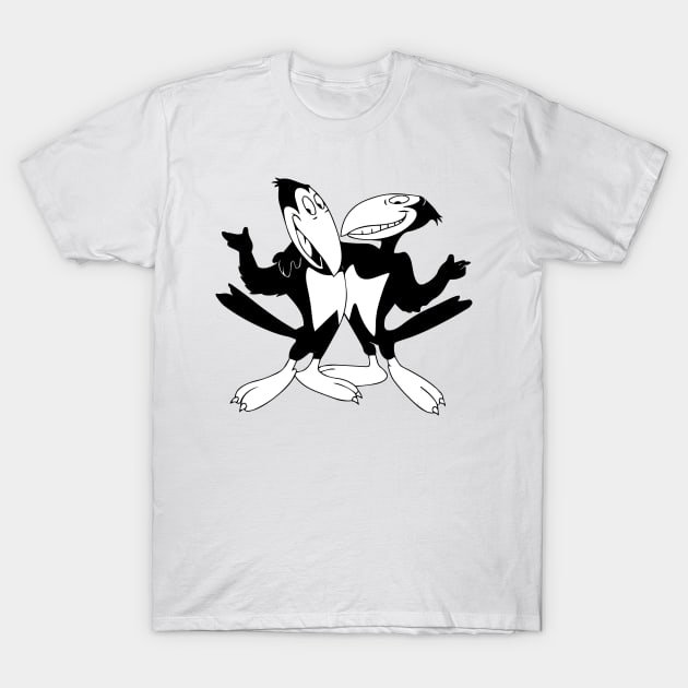 Heckle and Jeckle T-Shirt by kareemik